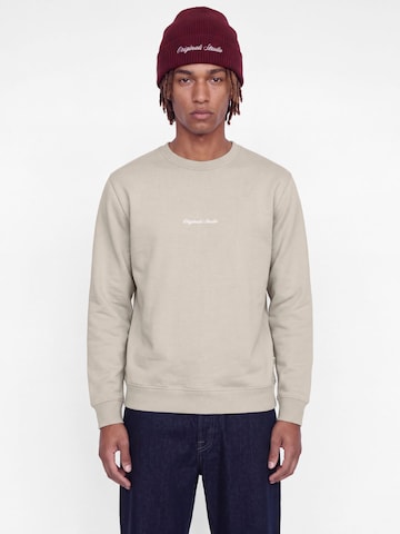 JACK & JONES - Sudadera en gris: frente