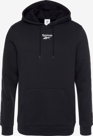 Reebok Sport Sportovní mikina - černá / bílá, Produkt
