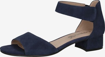 CAPRICE Sandals in Blue: front