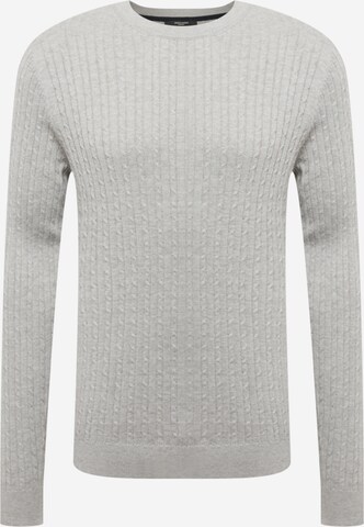 JACK & JONES Sweater 'DALLAS' in Grey: front