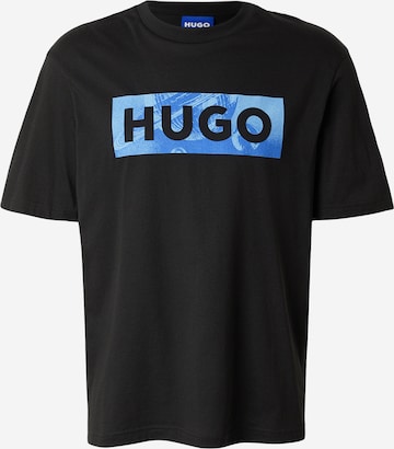 HUGOMajica 'Nalien' - crna boja: prednji dio