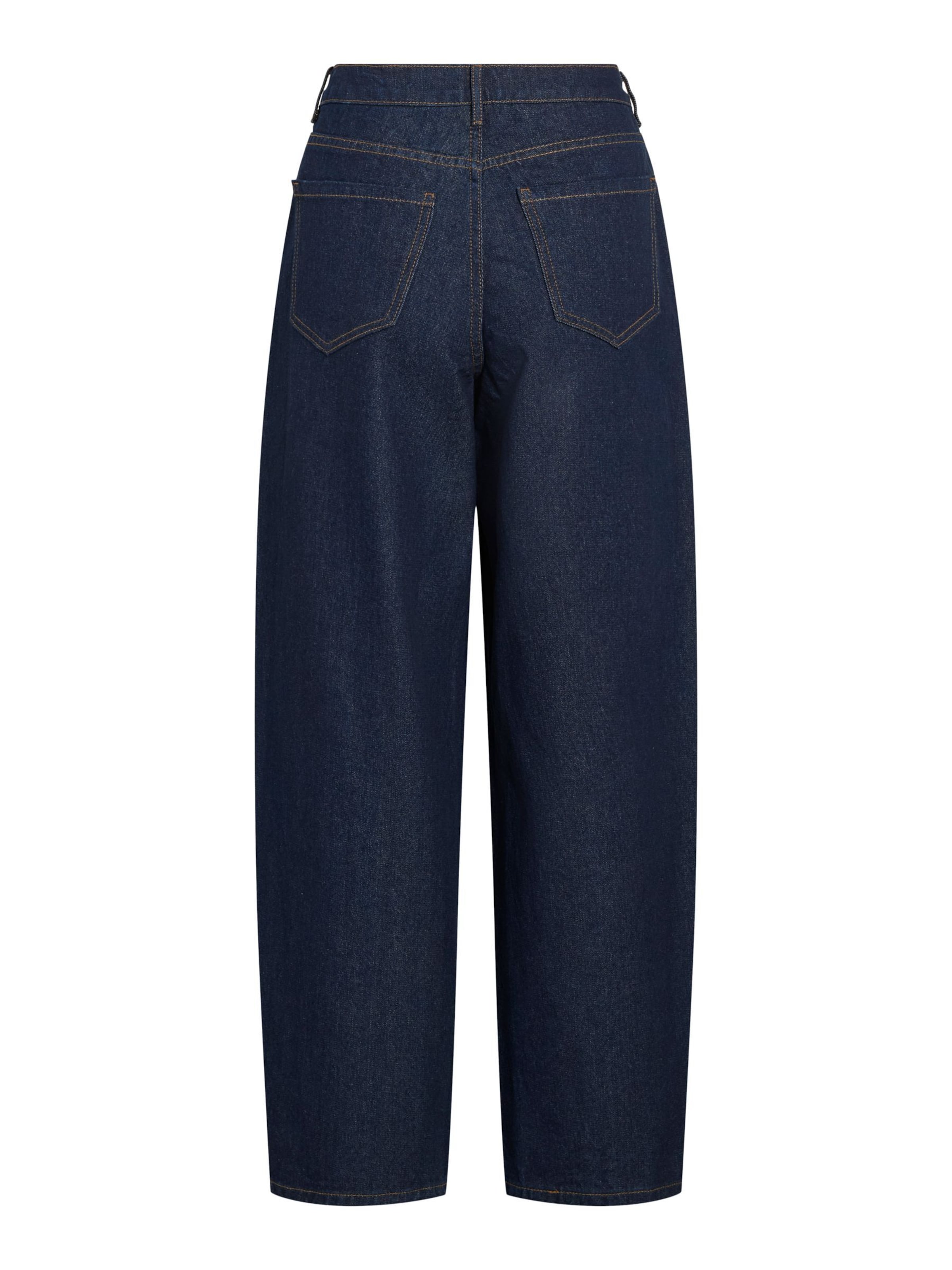 VILA Loosefit Jeans 'VIRAYA' in Blauw