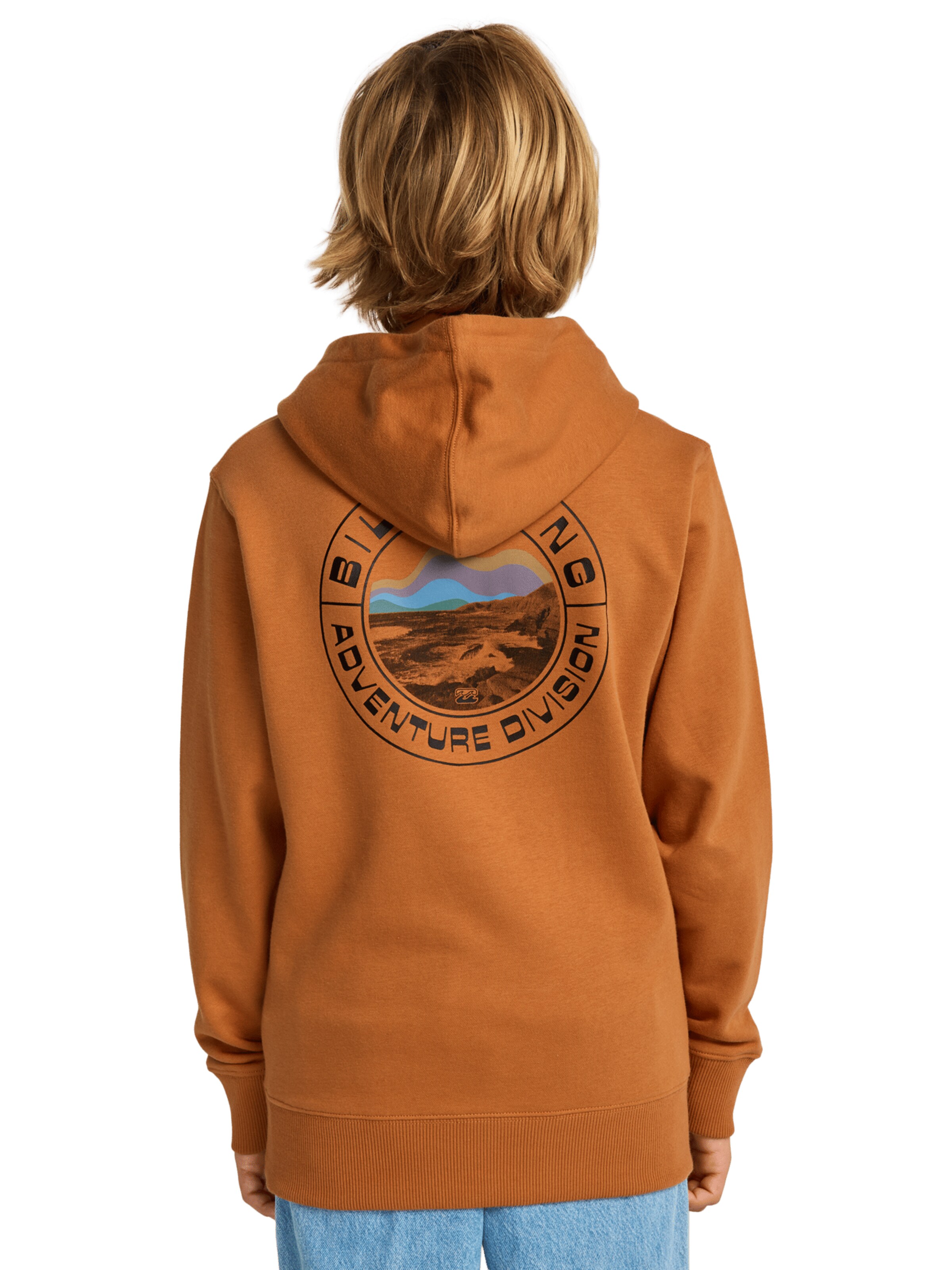 BILLABONG Sweatshirt 'Compass' in Orange