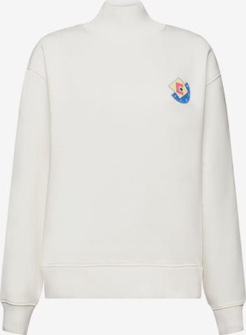 ESPRIT Sweatshirt in Wit: voorkant