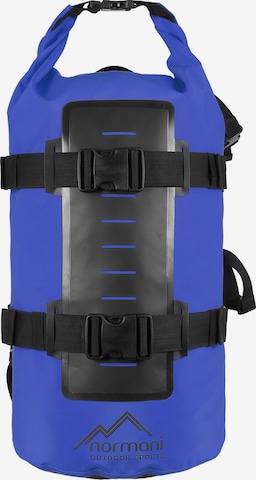 normani Backpack 'Water Block' in Blue: front