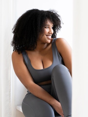 LOTUSCRAFTS Classic Sports bra 'MIKO Bralette' in Grey