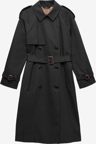 Manteau mi-saison Marks & Spencer en noir : devant