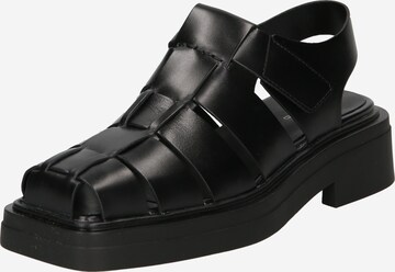 VAGABOND SHOEMAKERS - Sandalias 'Eyra' en negro: frente