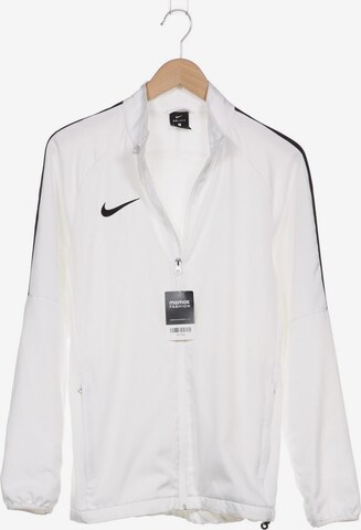 NIKE Jacket & Coat in S in White: front