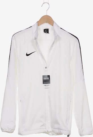 NIKE Jacke S in Weiß: predná strana