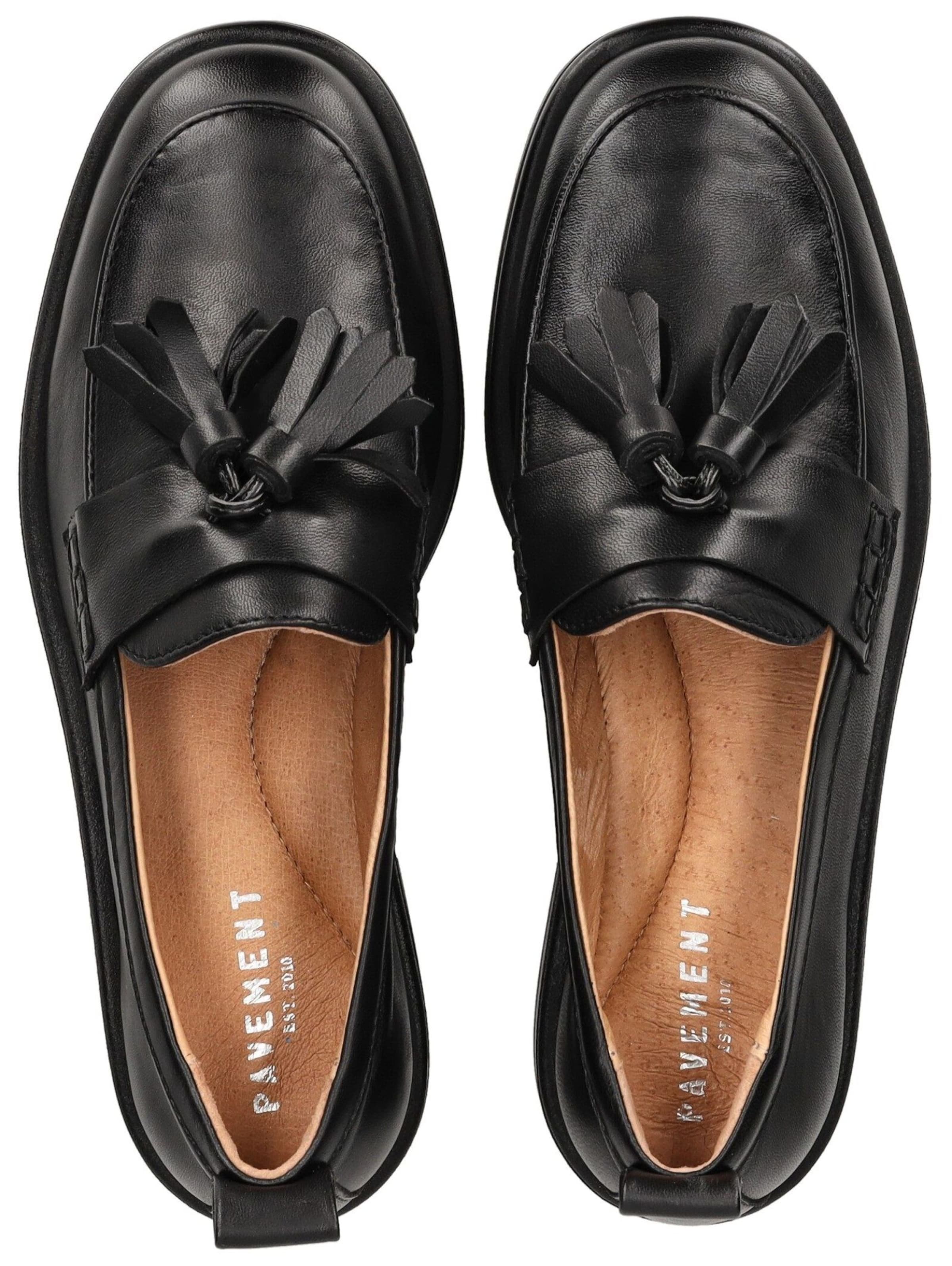 PAVEMENT Пантофи 'Shelly' в черно