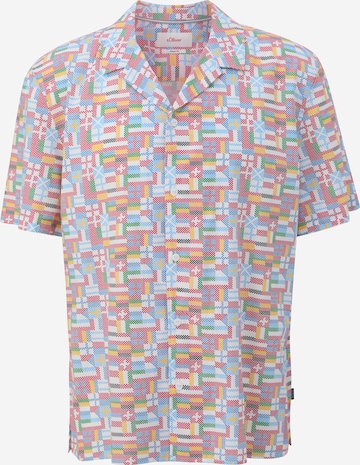 s.Oliver Regular fit Overhemd in Gemengde kleuren: voorkant