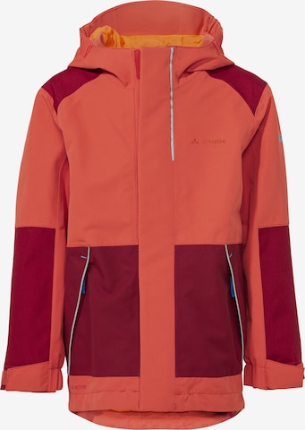 VAUDE Outdoorjacke 'KD Caprea 2L J' in Rot: predná strana