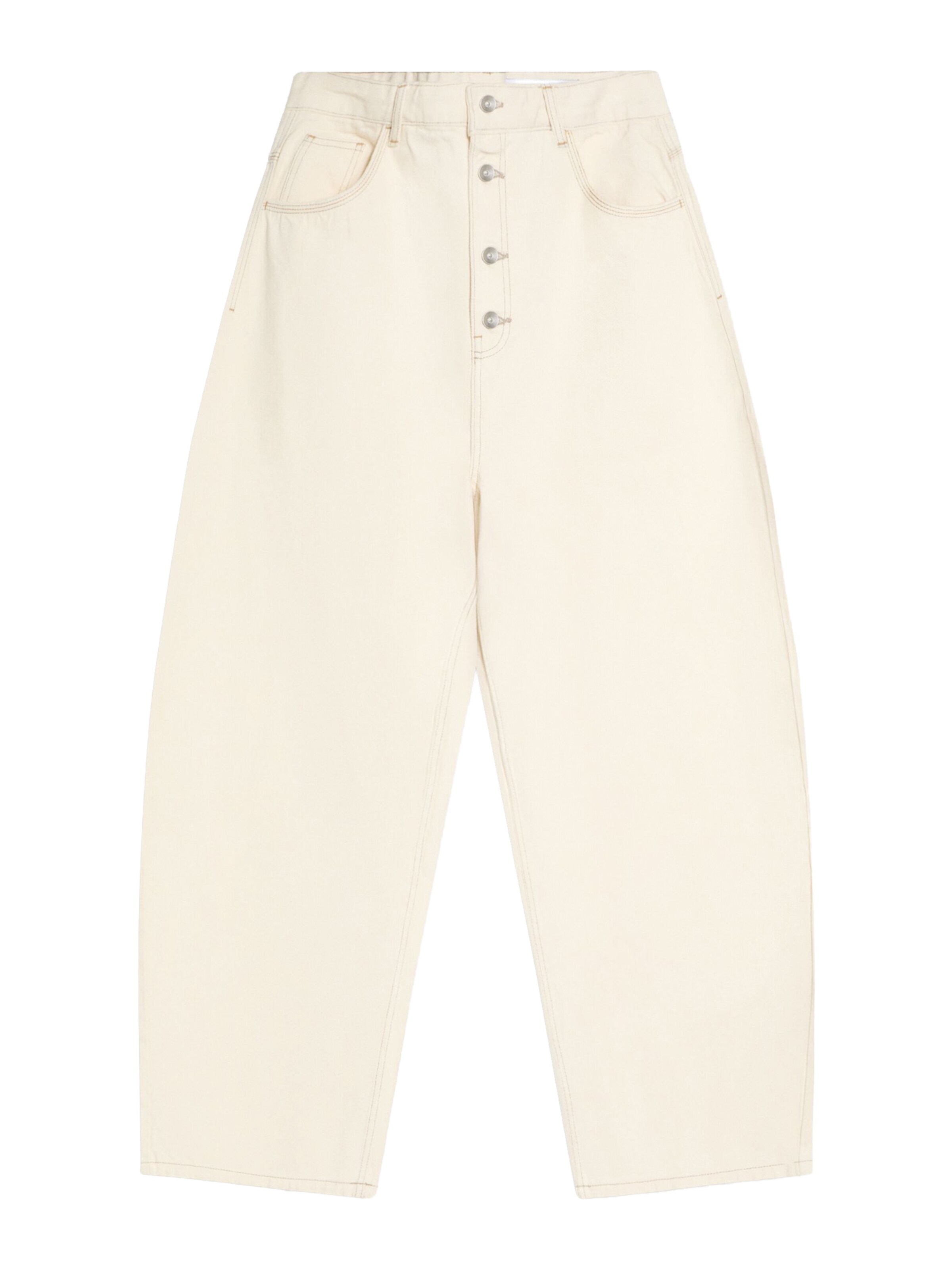 Bershka Jean en écru, Vue avec produit