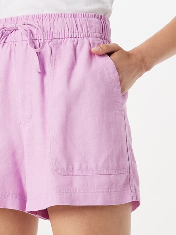 Regular Pantalon GAP en violet