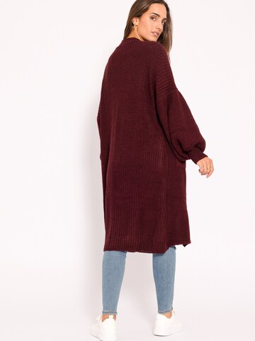 SASSYCLASSY Oversized cardigan in Red