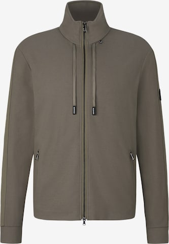 BOGNER Zip-Up Hoodie 'Joshi' in Green: front