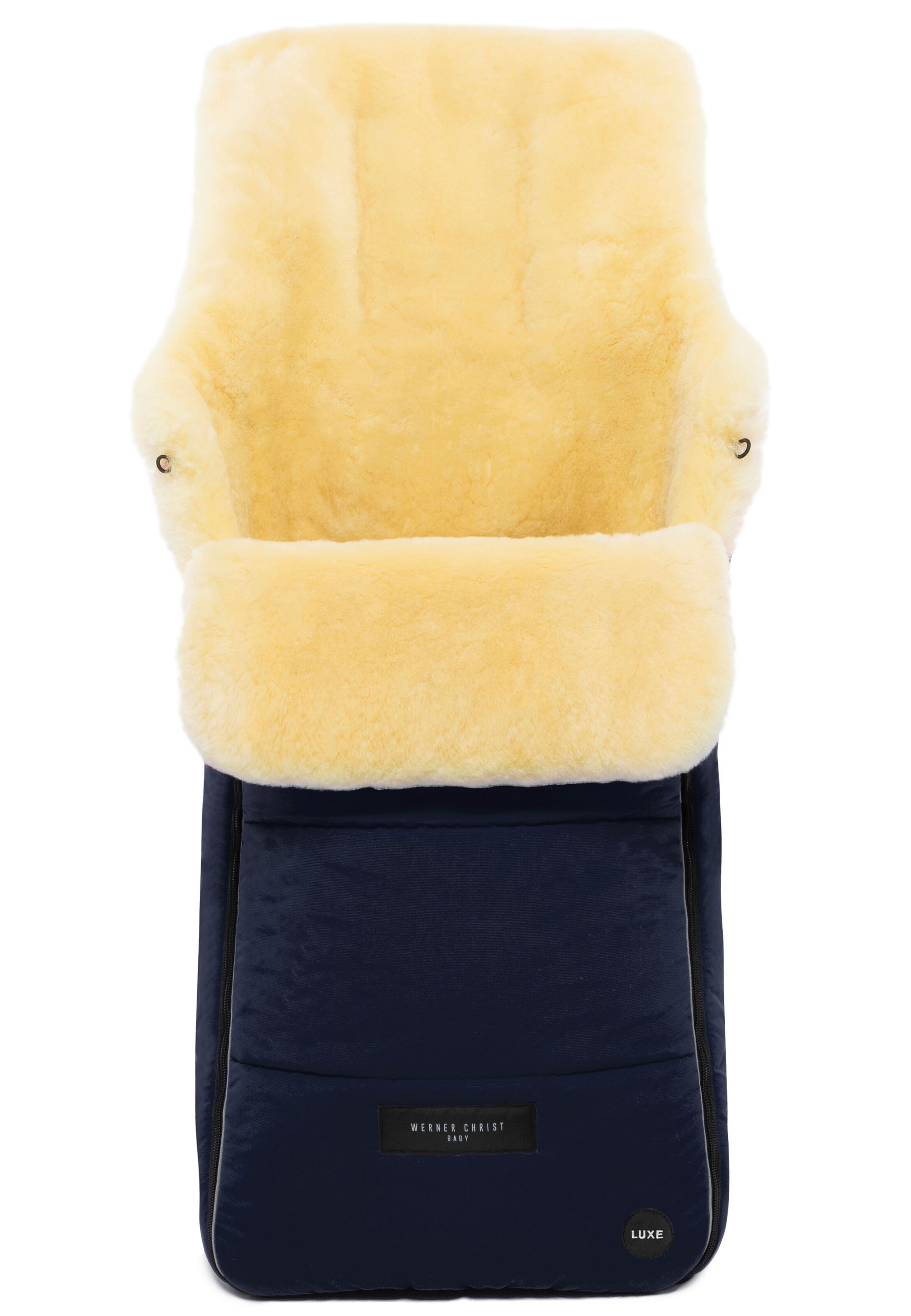 Werner Christ Baby Kinderwagen accessoires 'AROSA LUXE' in Blauw: voorkant