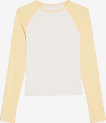 Bershka Tričko – žlutá: přední strana