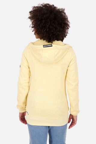 Alife and Kickin Sweatjacke 'YasminAK B' in Gelb