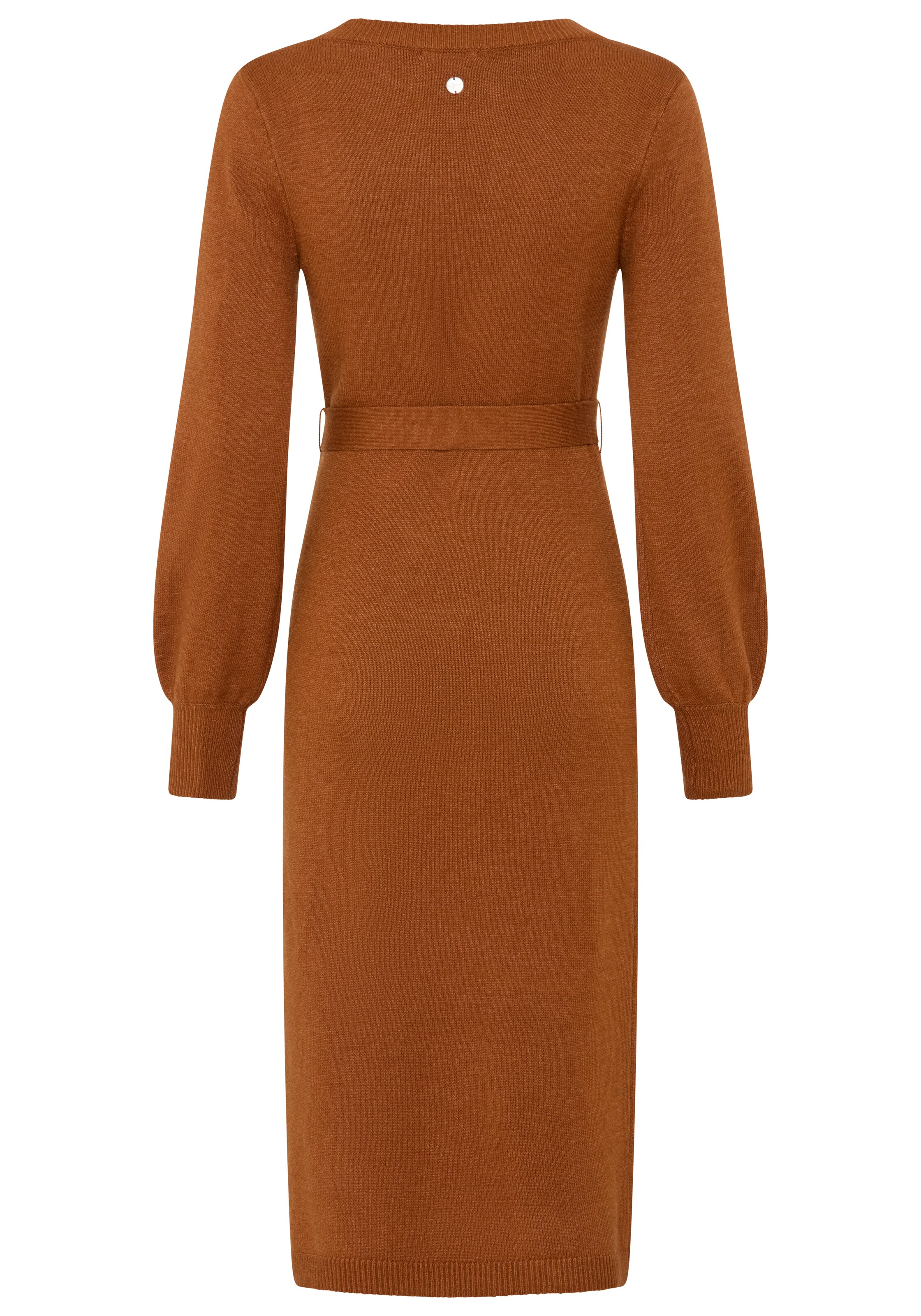 Tamaris Knitted dress in Brown