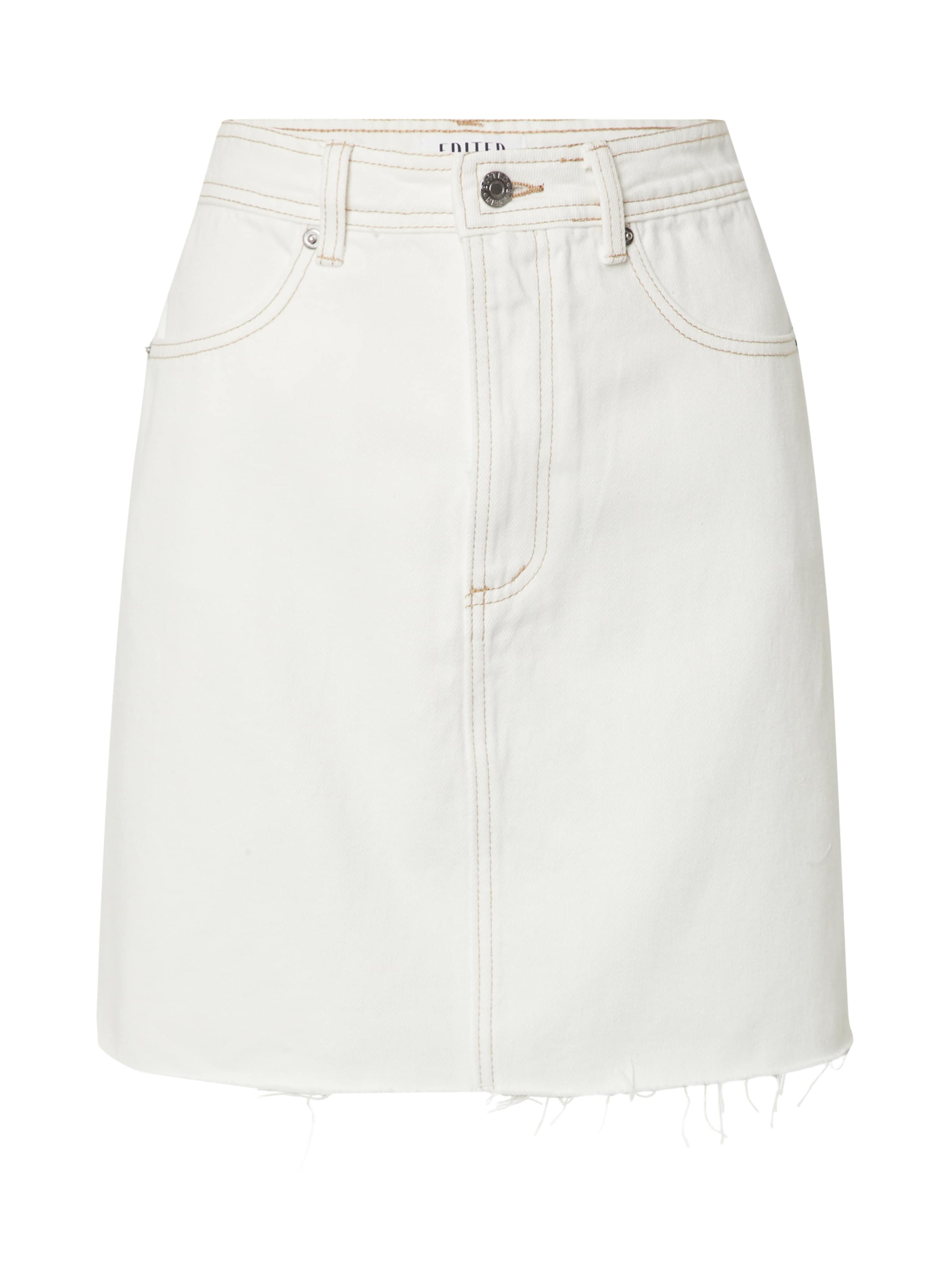 EDITED Rock 'Fibi' in Weiß: Vorderseite