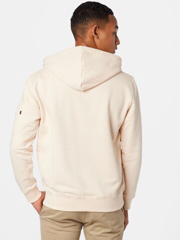 ALPHA INDUSTRIES Sweatshirt in Beige