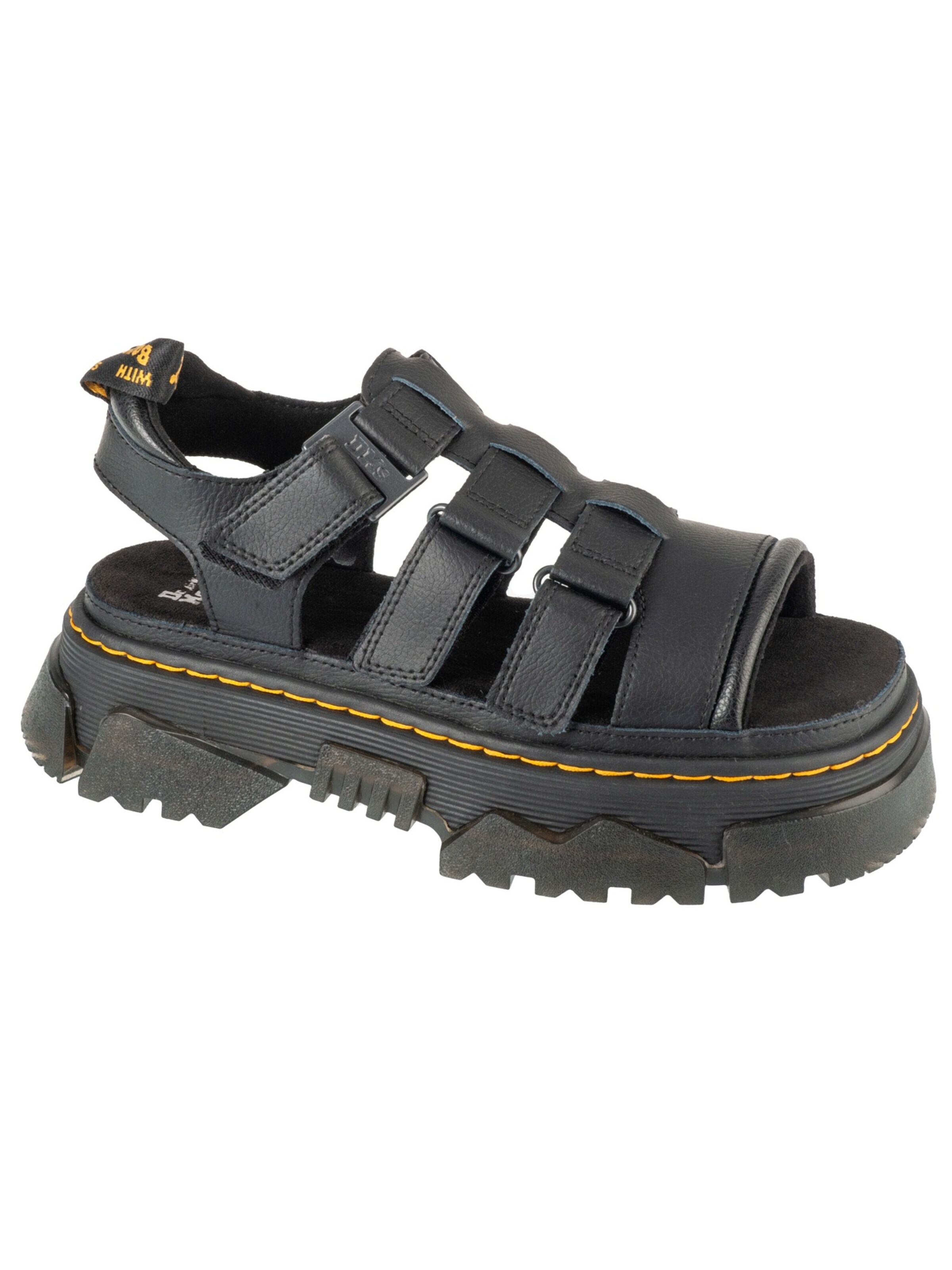 Dr. Martens Sandale‌‌‌‌‌‌‌ in Schwarz: Vorderseite