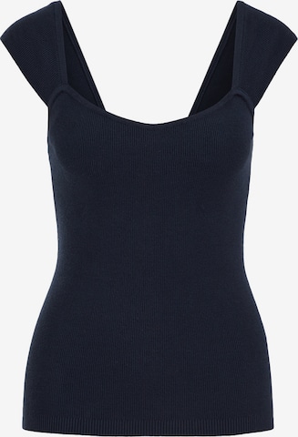 mėlyna WE Fashion Palaidinė be rankovių: priekis