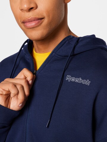 Reebok Sportjacke in Blau