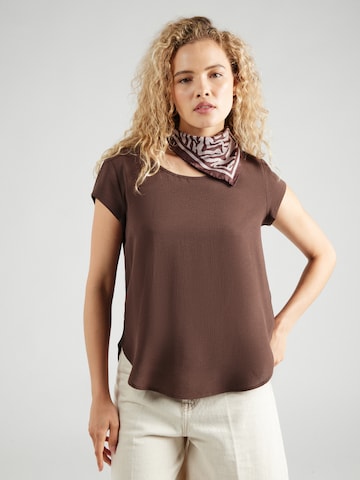 ONLY - Blusa 'ONLVIC' en gris: frente