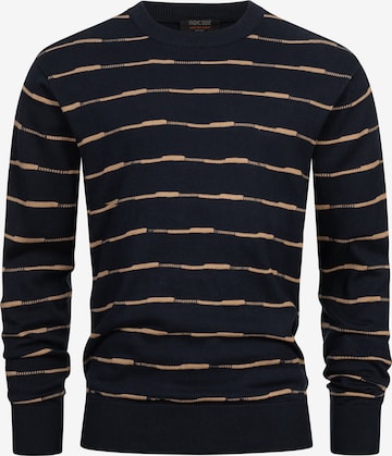 INDICODE JEANS Trui 'INCapowlax' in Blauw: voorkant