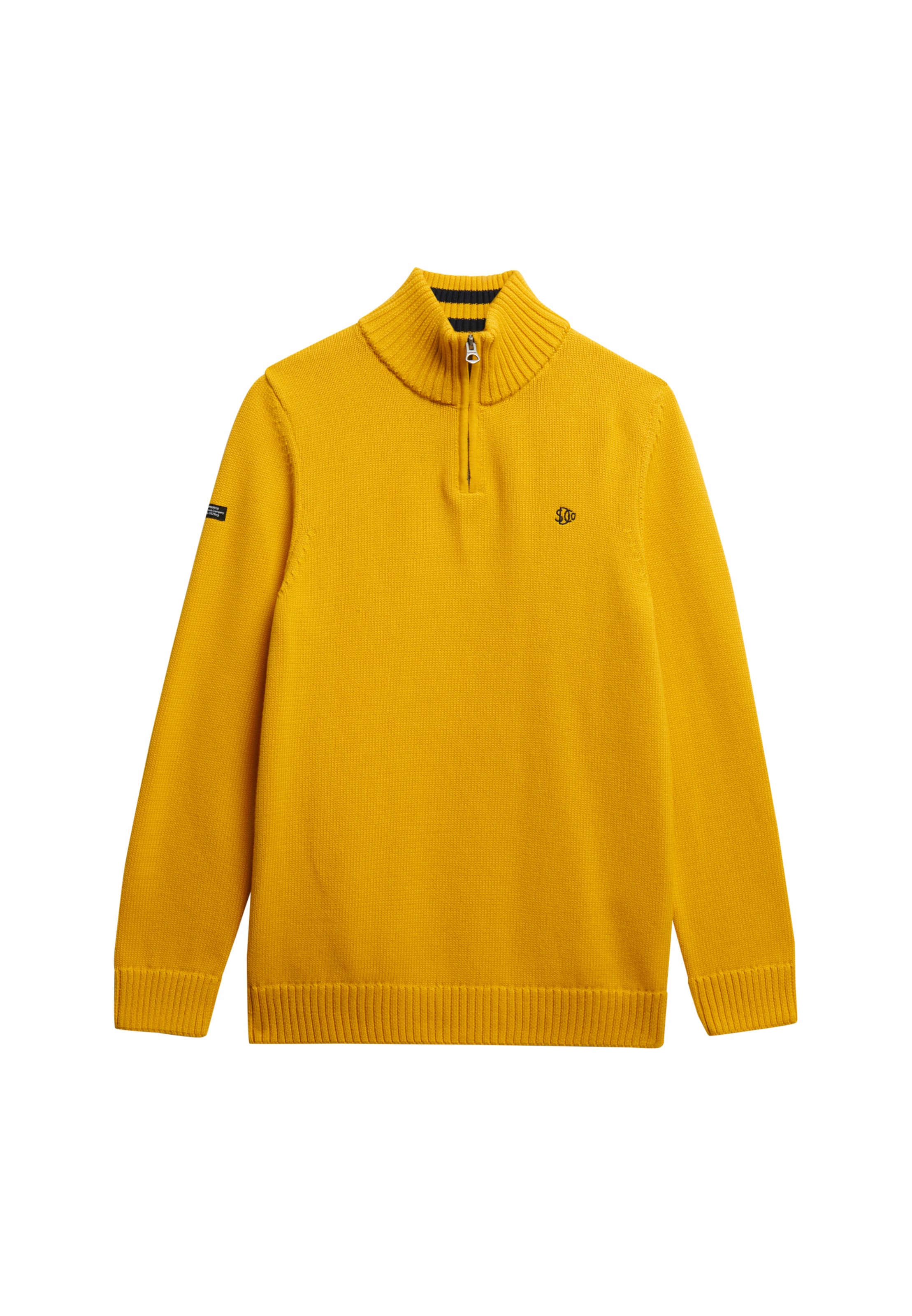 Superdry Sweater in Yellow: front