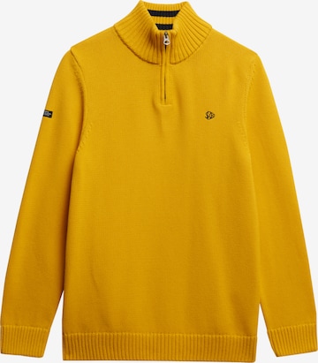 Superdry Pullover in Gelb: Vorderseite