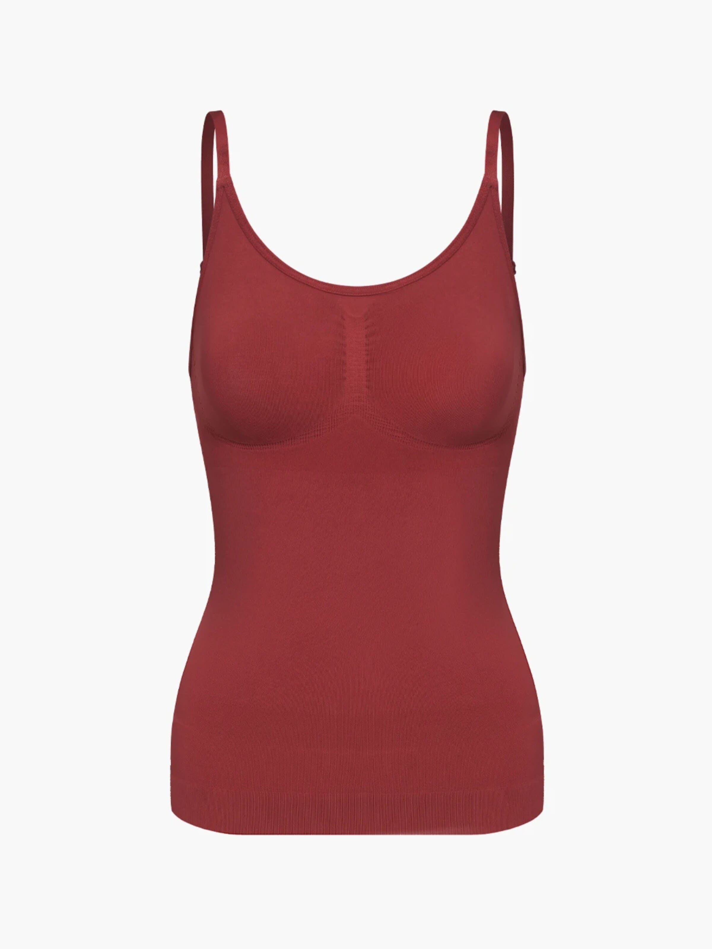 cfab Shapingtop 'Shaping Cami' in Rood: voorkant