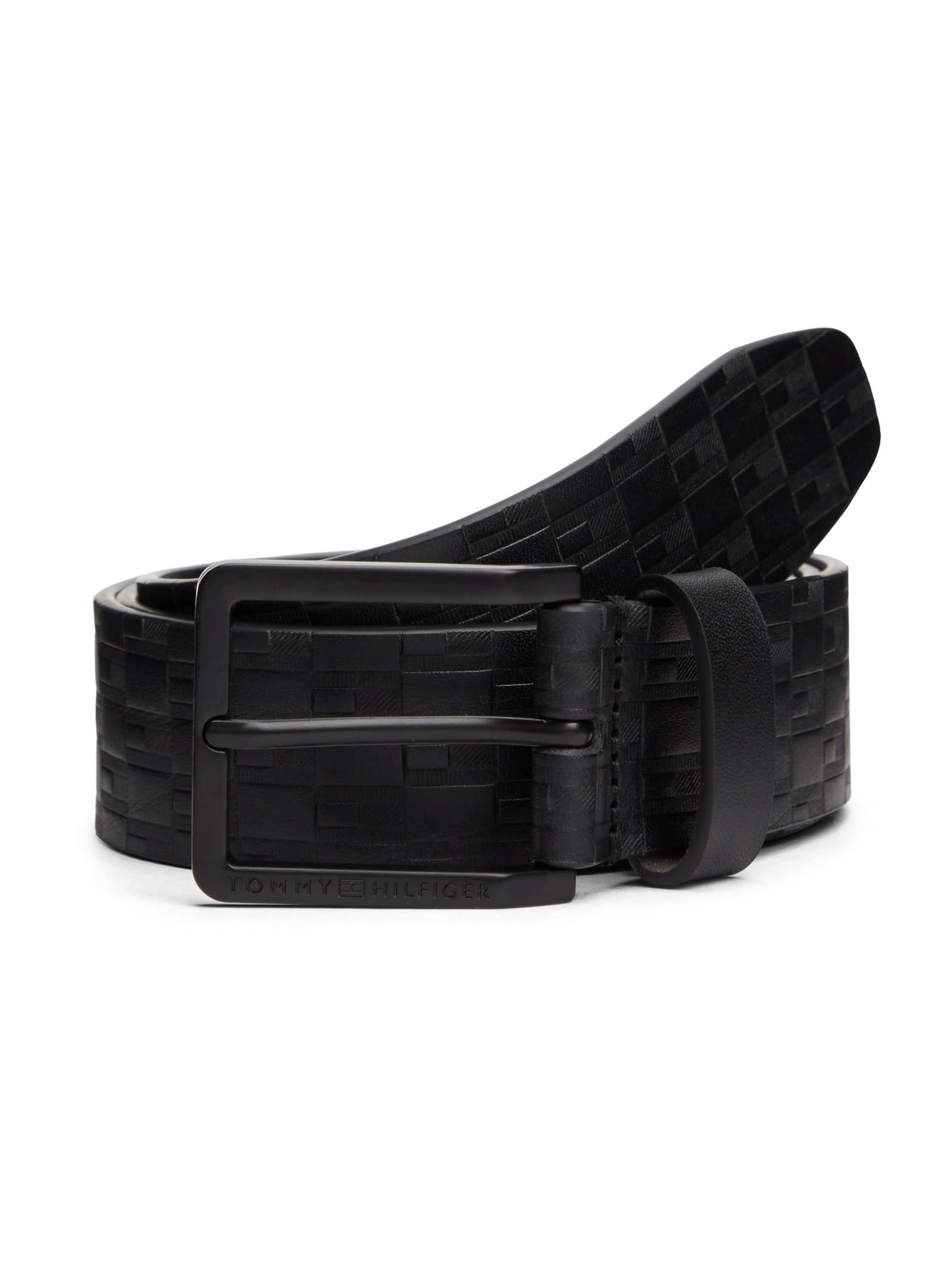 TOMMY HILFIGER Vyö värissä musta: etupuoli