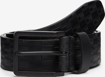 juoda TOMMY HILFIGER Diržas: priekis