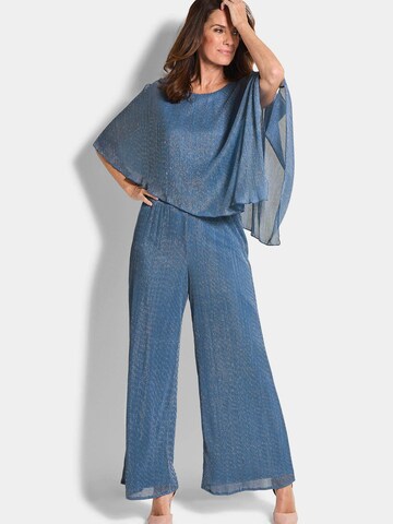 Goldner Loose fit Trousers in Blue