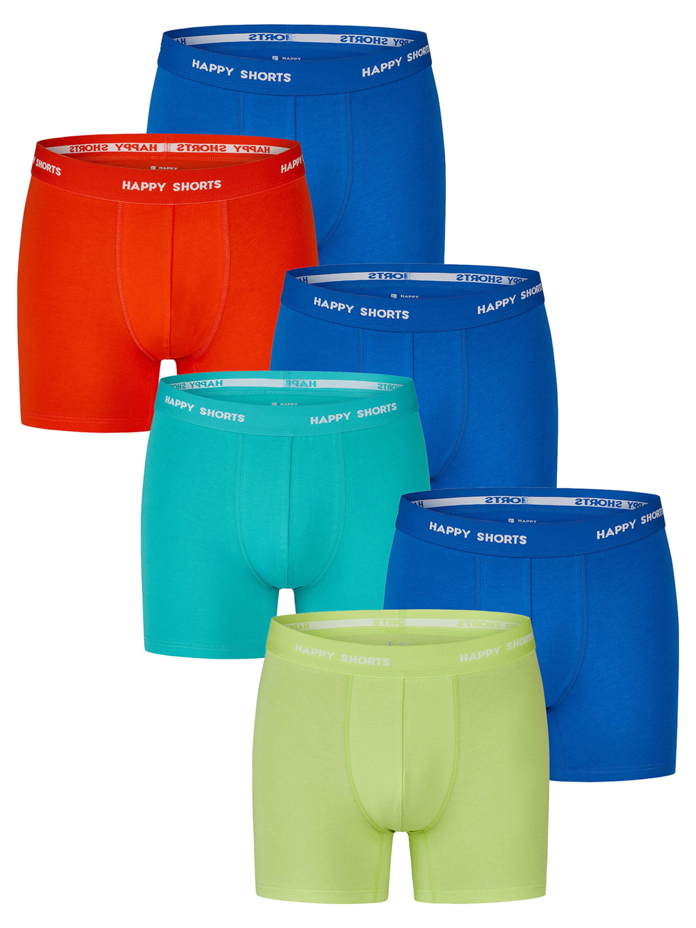 Sous-vêtements ' Neon ' Happy Shorts en bleu : devant