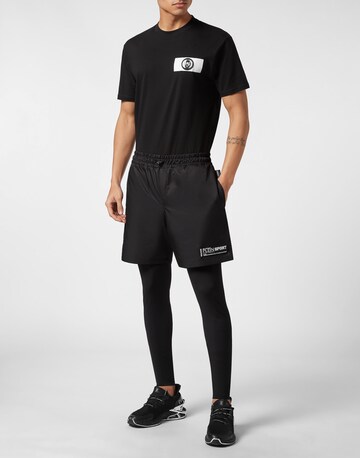 Plein Sport - Skinny Pantalón deportivo en negro