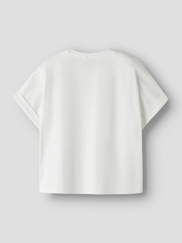 NAME IT Shirt 'NKFVILLE' in Wit