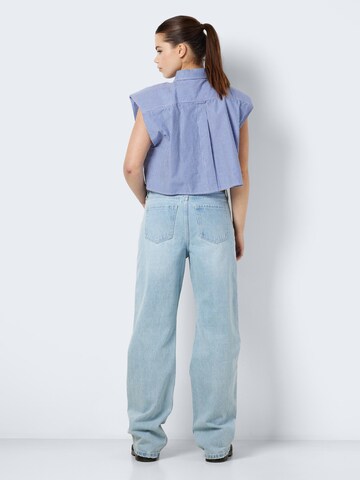 Noisy may Bluse 'KATRINE' in Blau