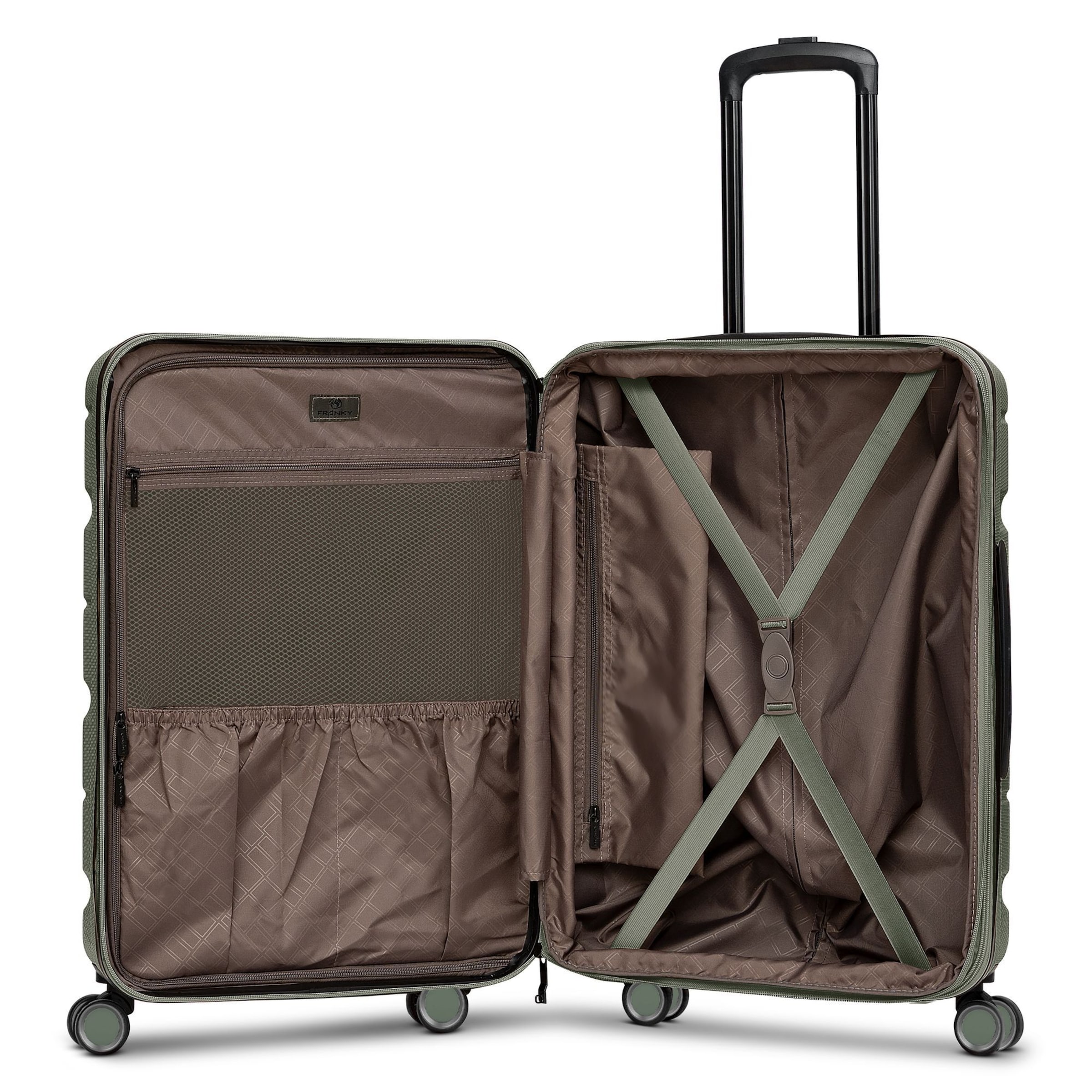 Trolley 'Franky' di Franky in verde