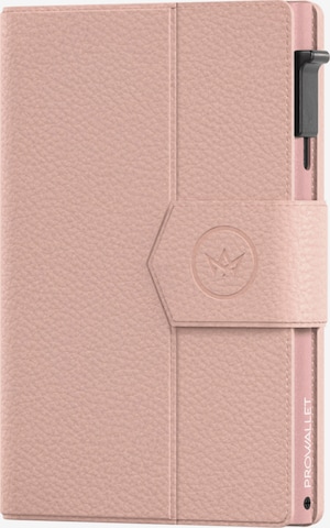 Prowallet Wallet 'Pasjeshouder Plus Pebble' in Pink: front