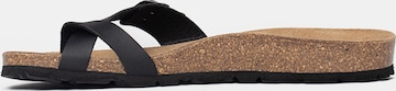 Bayton T-Bar Sandals 'Junon' in Black: front