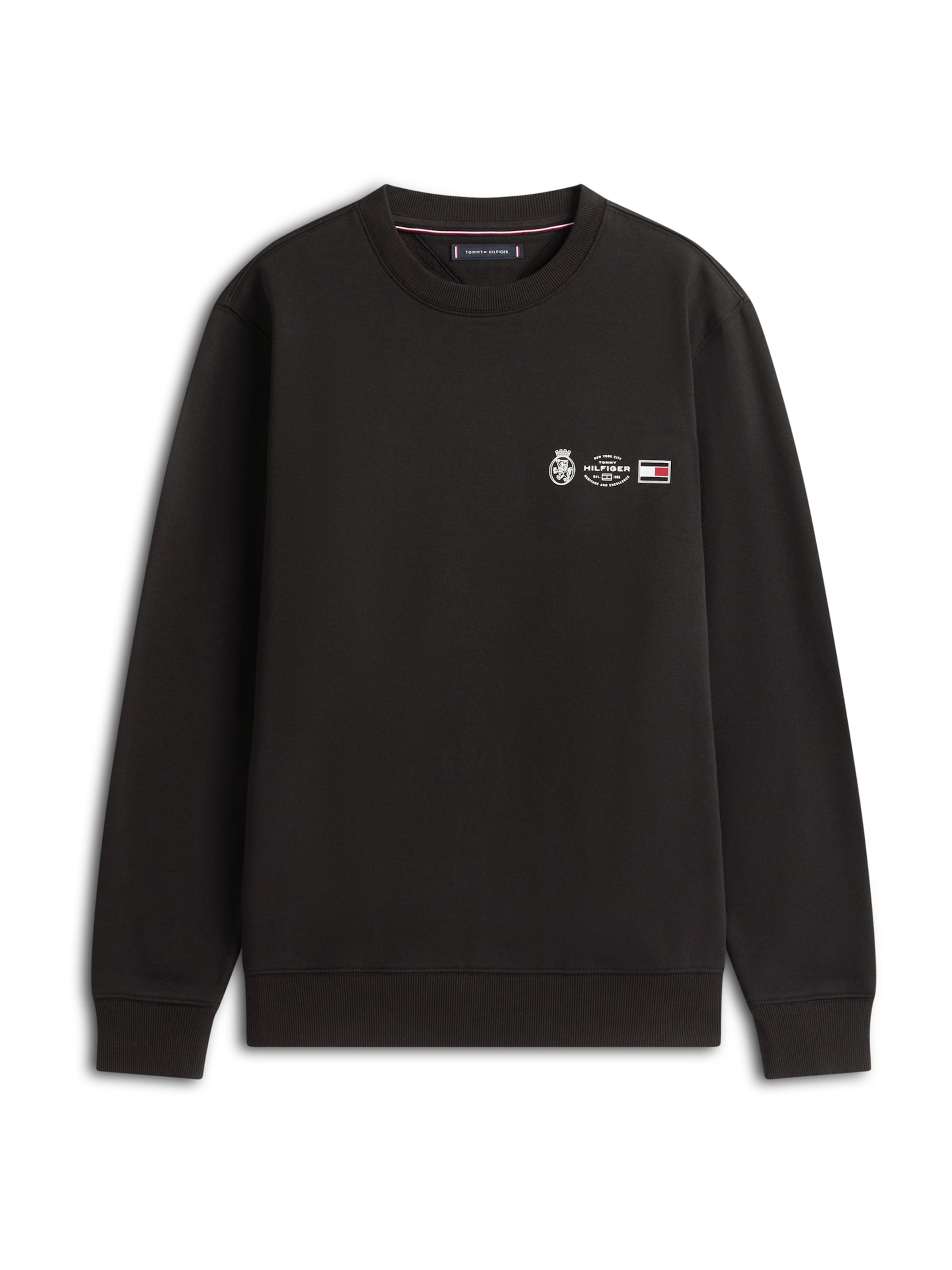 TOMMY HILFIGER Μπλούζα φούτερ σε μαύρο: μπροστά