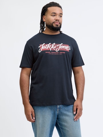Maglietta di JACK & JONES in nero: frontale