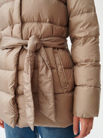 TATUUM Zimná bunda 'ZOA' - Béžová