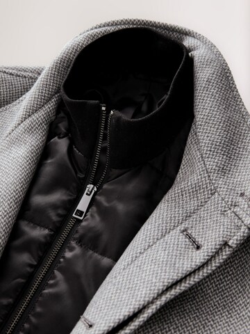 Palton de primăvară-toamnă de la Next pe gri