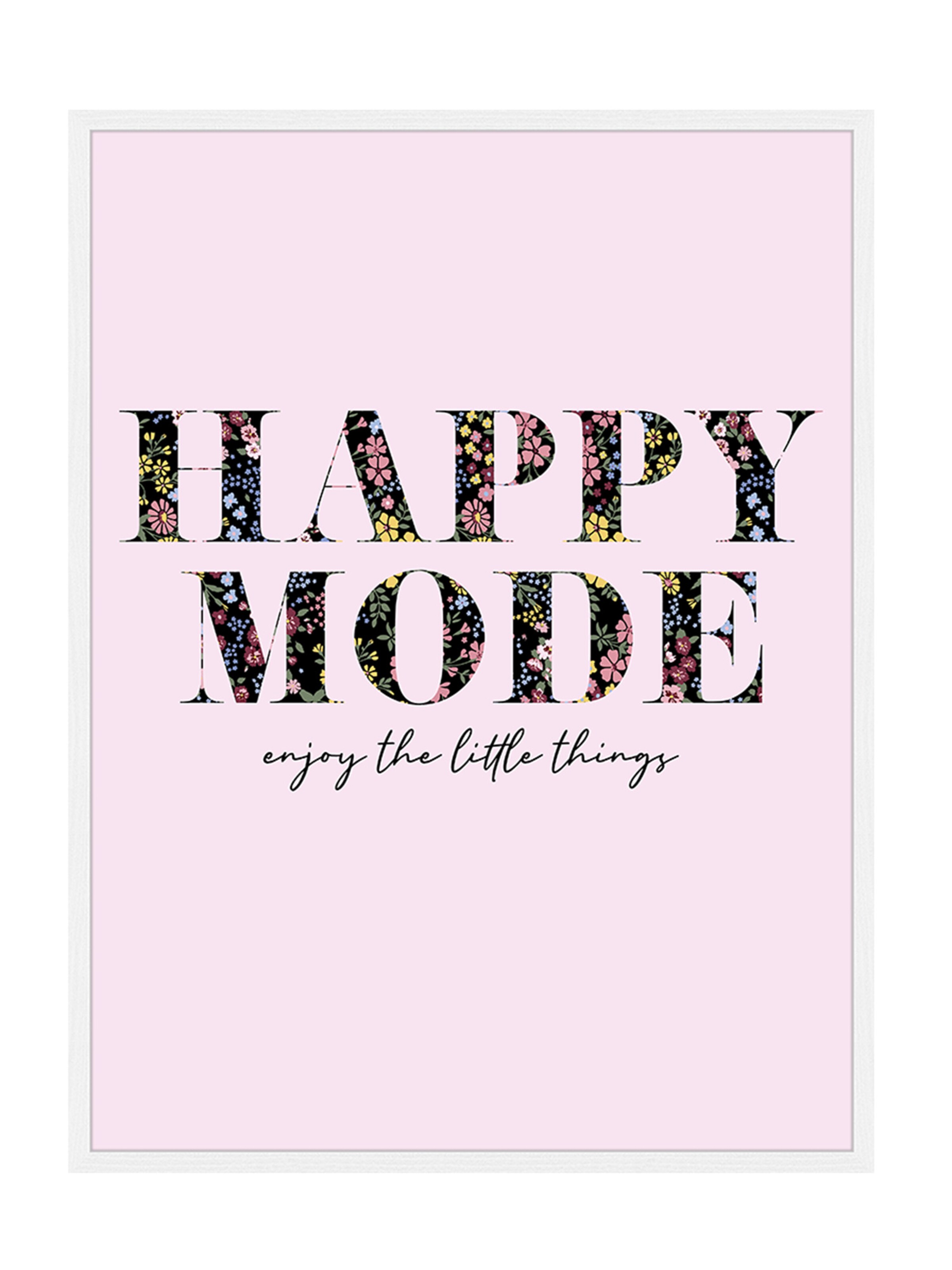 Liv Corday Image 'Happy Mode' in Pink: front